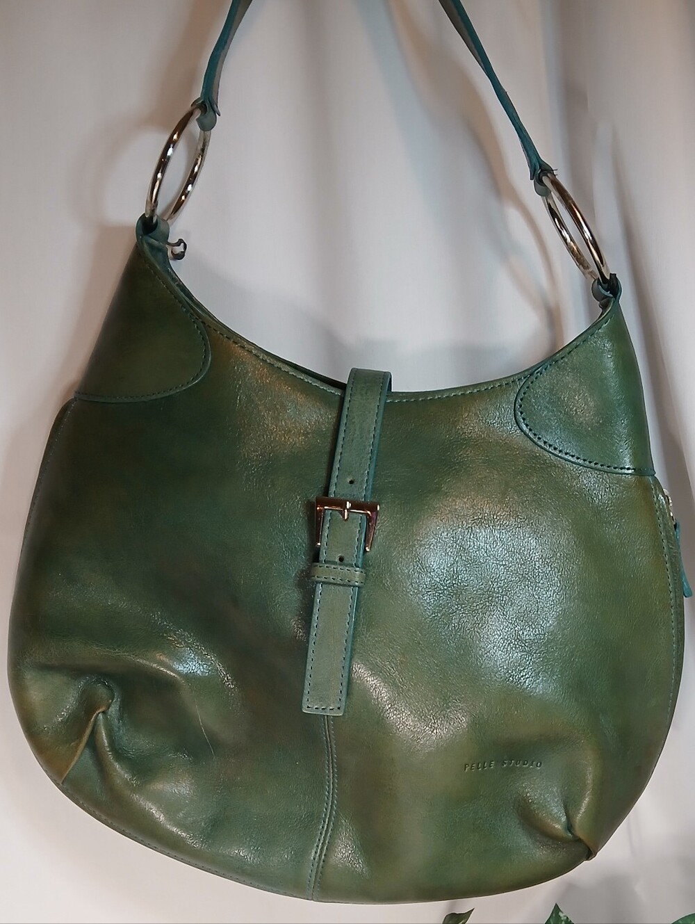 Vintage Wilsons Leather Pelle Studio Hobo Shoulder Bag Excellent Y2K